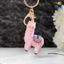 Load image into Gallery viewer, 3D Llama Keychain