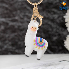 Load image into Gallery viewer, 3D Llama Keychain