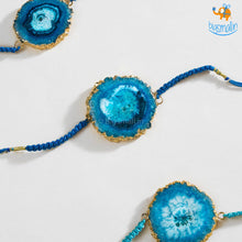 Load image into Gallery viewer, Agate Natural Stone Rakhi