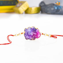 Load image into Gallery viewer, Agate and Pearls Rakhi