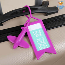 Load image into Gallery viewer, Airplane Luggage Tag