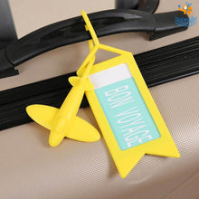 Load image into Gallery viewer, Airplane Luggage Tag