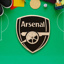Load image into Gallery viewer, Arsenal Engraved Wooden Crest