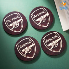 Load image into Gallery viewer, Arsenal Wooden Coasters - Set of 4