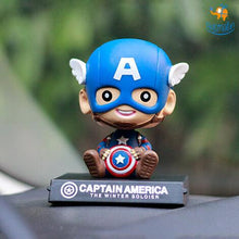 Load image into Gallery viewer, Baby Captain America Bobblehead