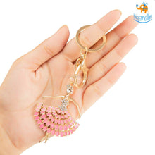Load image into Gallery viewer, Ballerina Metallic Keychain