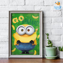 Load image into Gallery viewer, Official Minions Poster with Snowing Effect