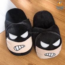 Load image into Gallery viewer, Batman Chibi Plush Slippers (Size: Up to UK 7)
