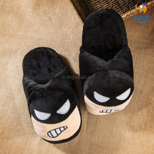 Load image into Gallery viewer, Batman Chibi Plush Slippers (Size: Up to UK 7)
