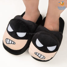 Load image into Gallery viewer, Batman Chibi Plush Slippers (Size: Up to UK 7)