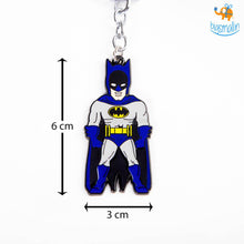 Load image into Gallery viewer, Batman Doodle Metallic Keychain