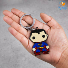 Load image into Gallery viewer, Official Batman vs Superman Metallic Keychains
