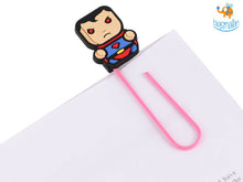 Load image into Gallery viewer, Batman v Superman Paper Clip Bookmark