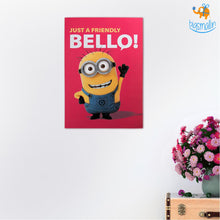Load image into Gallery viewer, Official Minions Poster with Snowing Effect