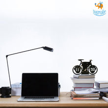 Load image into Gallery viewer, Steel Bicycle Flip Clock