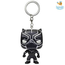 Load image into Gallery viewer, Black Panther 3D Funko POP Keychain