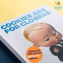 Load image into Gallery viewer, The Boss Baby Notebook with Snowing Effect