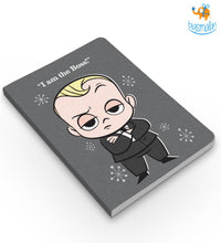 Load image into Gallery viewer, The Boss Baby Notebook with Snowing Effect