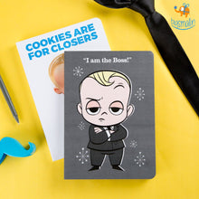 Load image into Gallery viewer, The Boss Baby Notebook with Snowing Effect