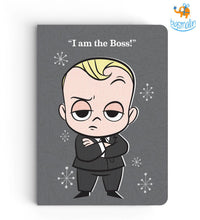 Load image into Gallery viewer, The Boss Baby Notebook with Snowing Effect
