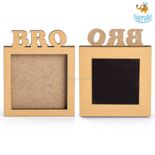 Load image into Gallery viewer, Bro Wooden Magnetic Photo Frame