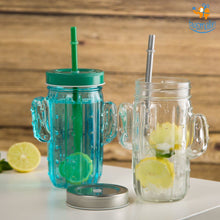 Load image into Gallery viewer, Cactus Mason Jars