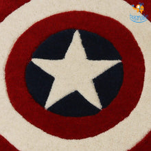 Load image into Gallery viewer, Captain America Shield Rug