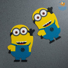 Load image into Gallery viewer, Cartoon Anti-Slip Mat - Set of 2