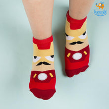 Load image into Gallery viewer, Cartoon Superhero Socks - Set of 5