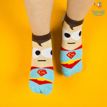 Load image into Gallery viewer, Superman Cartoon Socks