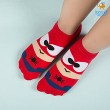 Load image into Gallery viewer, Cartoon Superhero Socks - Set of 5