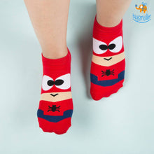 Load image into Gallery viewer, Cartoon Superhero Socks - Set of 5