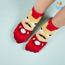 Load image into Gallery viewer, Cartoon Superhero Socks - Set of 5