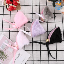 Load image into Gallery viewer, Cat Ear Hair Pins With Bells - Set of 2