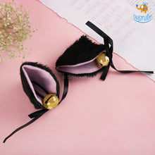 Load image into Gallery viewer, Cat Ear Hair Pins With Bells - Set of 2