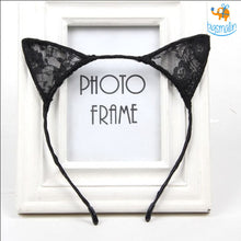 Load image into Gallery viewer, Cat Ears Knitted Head Band