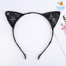 Load image into Gallery viewer, Cat Ears Knitted Head Band