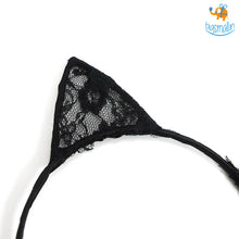 Load image into Gallery viewer, Cat Ears Knitted Head Band