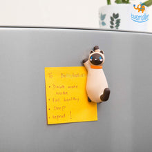 Load image into Gallery viewer, Cat Fridge Magnet with Hook