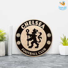 Load image into Gallery viewer, Chelsea Engraved Wooden Crest
