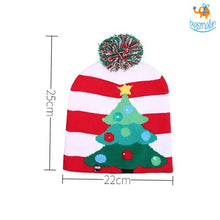 Load image into Gallery viewer, Christmas Cap With LED Lights