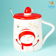Load image into Gallery viewer, Christmas Mug With Lid & Spoon