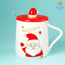 Load image into Gallery viewer, Christmas Mug With Lid & Spoon
