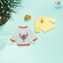 Load image into Gallery viewer, Christmas Sweater Lapel Pin