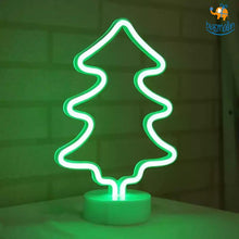 Load image into Gallery viewer, Christmas Tree LED Neon Lamp