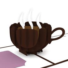 Load image into Gallery viewer, Coffee Pop up Card
