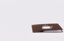 Load image into Gallery viewer, Coffee Pop up Card