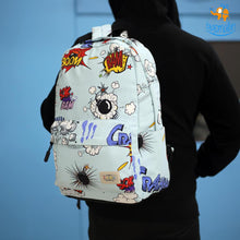 Load image into Gallery viewer, Comic Doodle Backpack