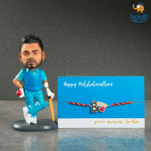 Load image into Gallery viewer, Cricket Rakhi Gift Set