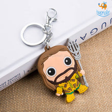 Load image into Gallery viewer, DC Superhero Doodle Keychain